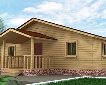 Проект Баня с крыльцом 6x9