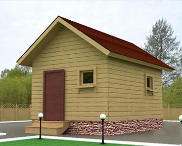 Баня из бруса 3x4.5