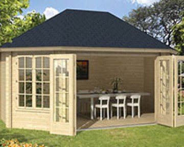 Летняя кухня на даче Амели 5x3.6м