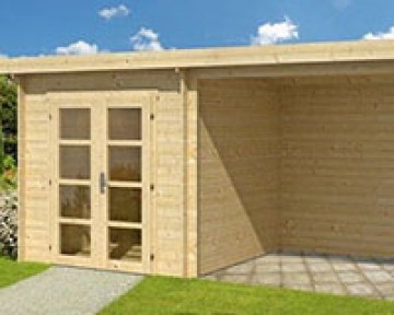 Веранда на даче Романтика 5x2.5м