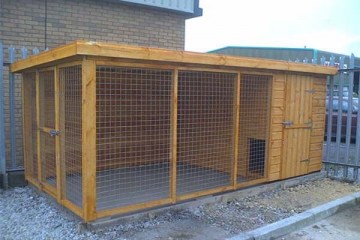 Будка вольер Рэкс 300x150x200